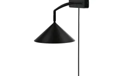 Curve Vägglampa Svart