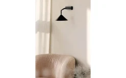 Curve Vägglampa Svart