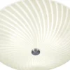 Cyklon Plafond 42cm Vit/Stål