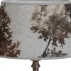 Daga Oval Lampskärm 25cm Mörkrost