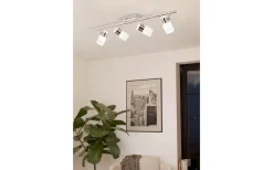 Davida Takspotlight 78cm GU10 LED 3000K 4x5W Vit