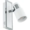 Davida Vägglampa LED 3000K 4,6W Krom/Vit