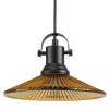 Debbie Fönsterlampa 21cm Amber
