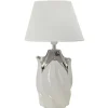 Delta Bordslampa 51cm Silver/Vit