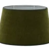 Derby Lampskärm Oval 30cm Olivgrön