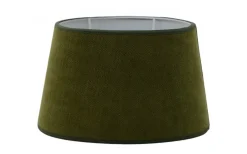Derby Lampskärm Oval 25cm Olivgrön