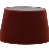 Derby Lampskärm Oval 20cm Roströd