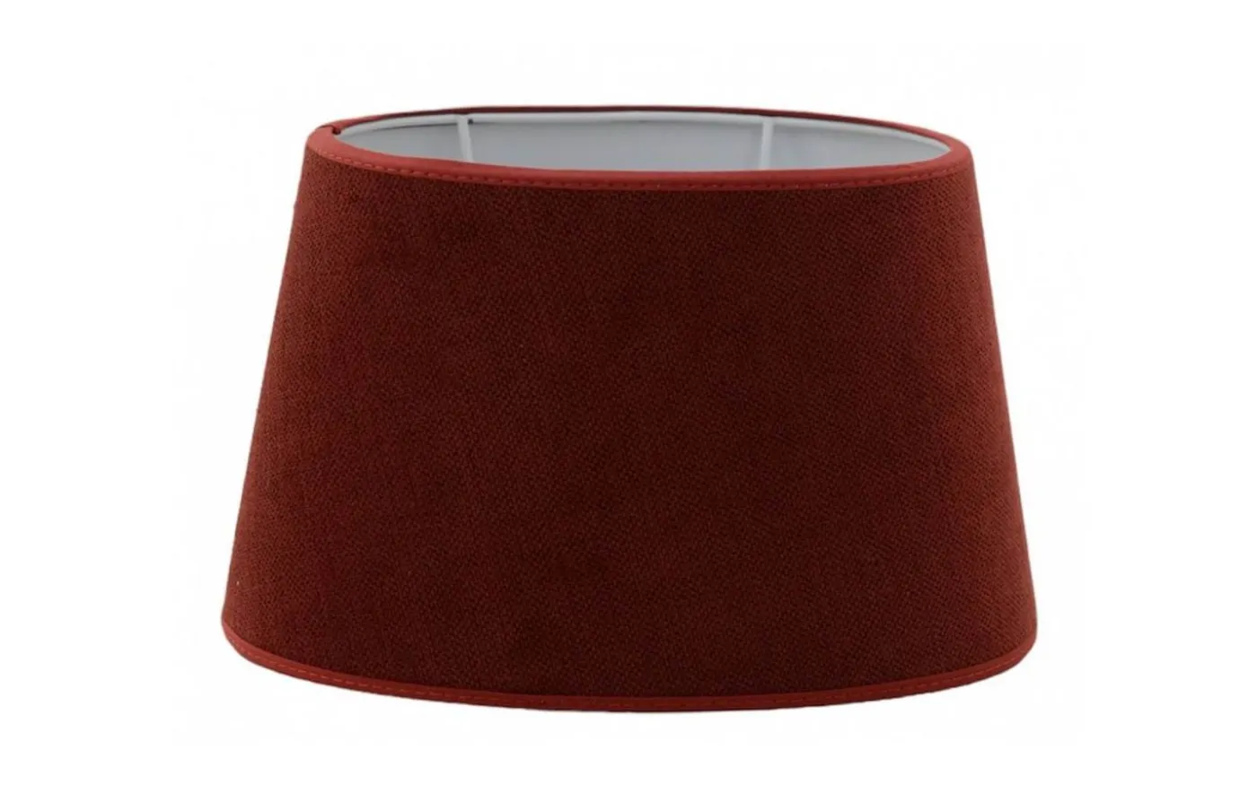 Derby Lampskärm Oval 25cm Roströd