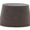 Derby Lampskärm Oval 25cm Valnöt