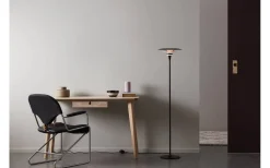 Diablo Golvlampa 134,5cm Mattsvart/Blankröd