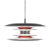 Diablo Taklampa 50cm Svart/Röd