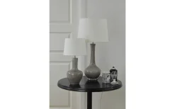 Dilbar Small Lampfot 36cm E27 Grey Crack
