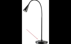 Dimmerknopp till Cato & Ledro vägg-/skrivbordslampa Krom