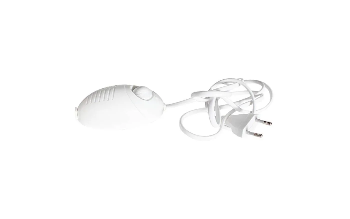 Dimmer/Trafo Vit 10-60W inkl Sladdställ DIN-Kontakt