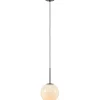 Dione Taklampa 25cm Opal/Svart