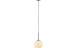 Dione Taklampa 25cm Opal/Svart