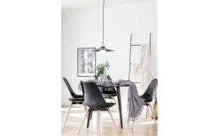 Disc Taklampa 40cm E27 Svart/Borstad Mässing