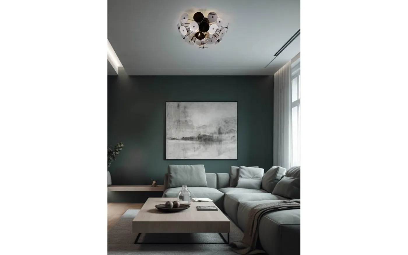 Discalgo Plafond 3xE14 krom