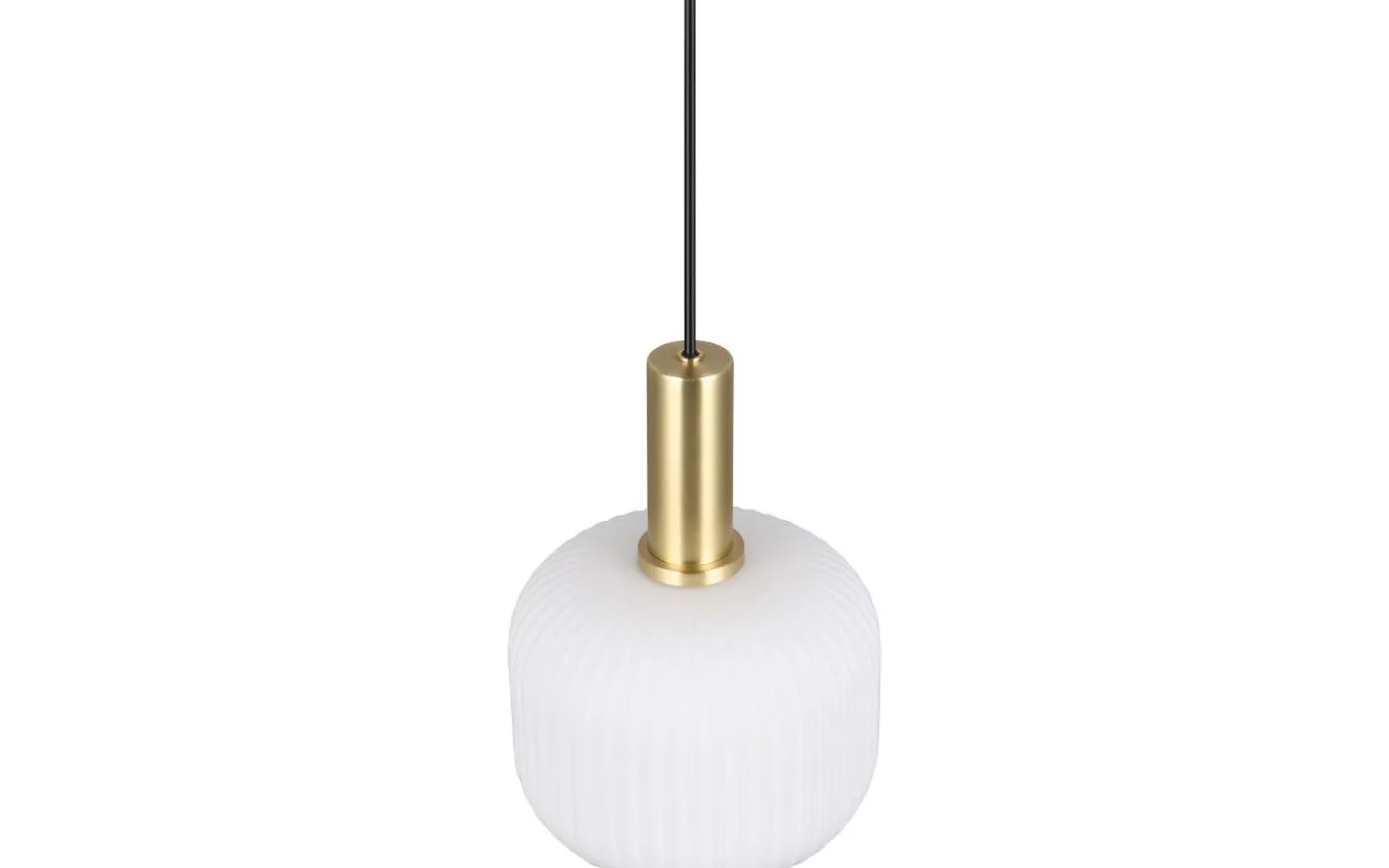 Diva Fönsterlampa 20cm E27 matt mässing/vit