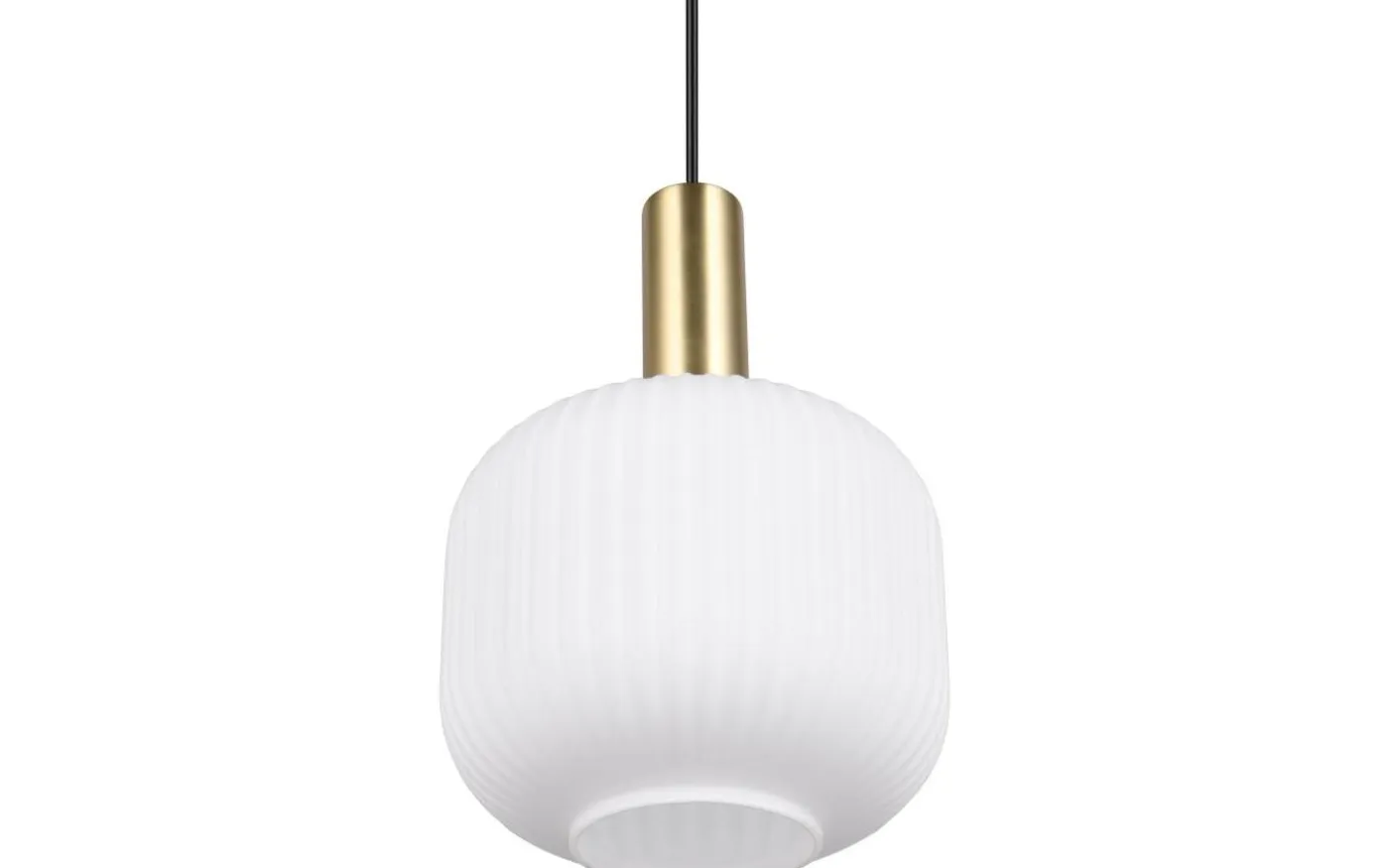 Diva Fönsterlampa 20cm E27 matt mässing/vit