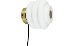 Diva Vägglampa Opal/Mässing