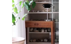 DL20 Bordslampa 30cm Svart/Krom