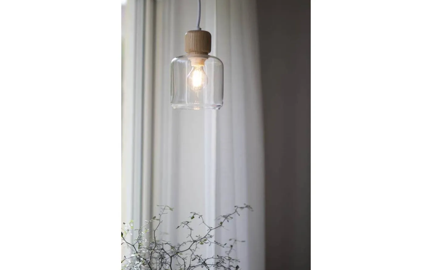 Dot Fönsterlampa 11cm Klar