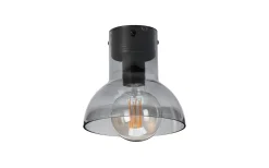 Down Plafond 19cm Svart/Rök