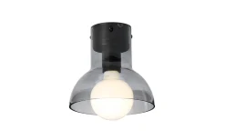 Down Plafond 19cm Svart/Rök