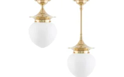 Droppskärm 100/190 - Vitt överfångsglas