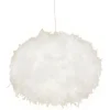 Dun Taklampa 40cm Vit
