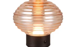 Earl Bordslampa LED matt svart/bärnstensfärgad uppladdningsbar