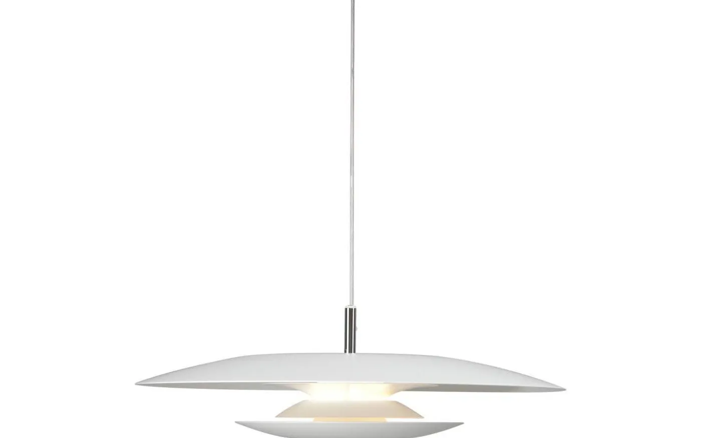 Eclipse Taklampa 48cm Vit