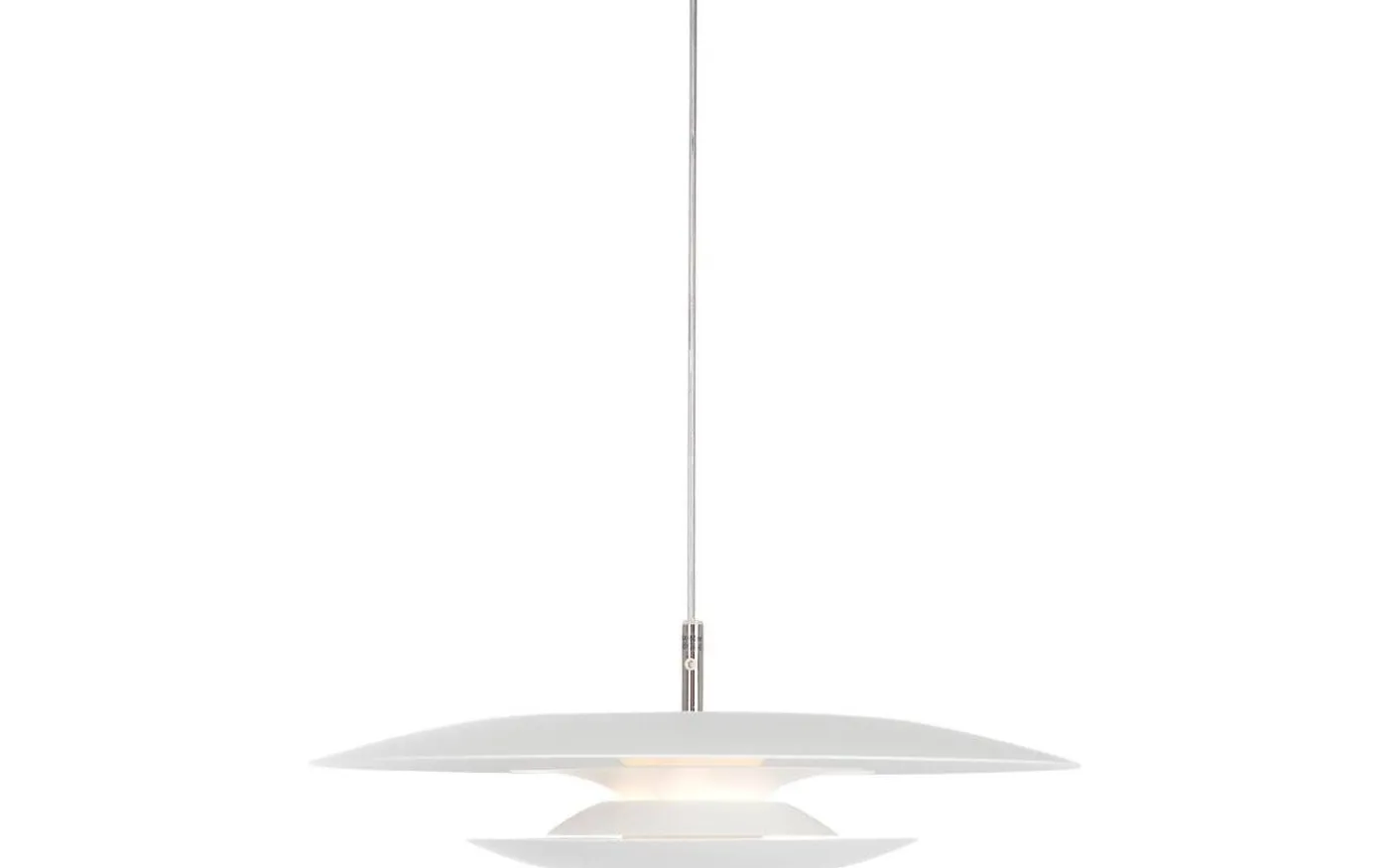 Eclipse Taklampa 43cm Vit