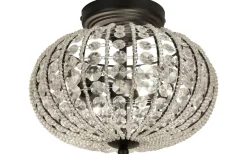 Edda Kristallplafond 30cm Svart