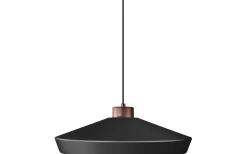 Edge Taklampa 50cm Mattsvart/Brons