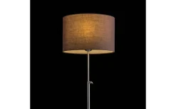 Edika Bordslampa 80cm Brun/Matt nickel