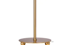 Edith Bordslampa 50cm E27 Borstad Mässing/Brun