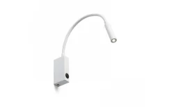 Eke Vägglampa Vit LED 3W 3000K