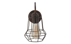 Elegante Vägglampa 27,5cm Brun