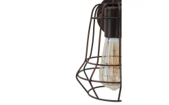 Elegante Vägglampa 27,5cm Brun