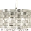 Elektra Kristallampa 5L 8cm Krom