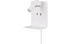 Element Vägglampa LED matt vit