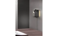 Element Vägglampa LED mattsvart