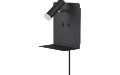 Element Vägglampa LED mattsvart