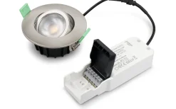 Ellen 230V Spotlight Dim to Warm 2200-2700K 6W Borstad Stål IP65