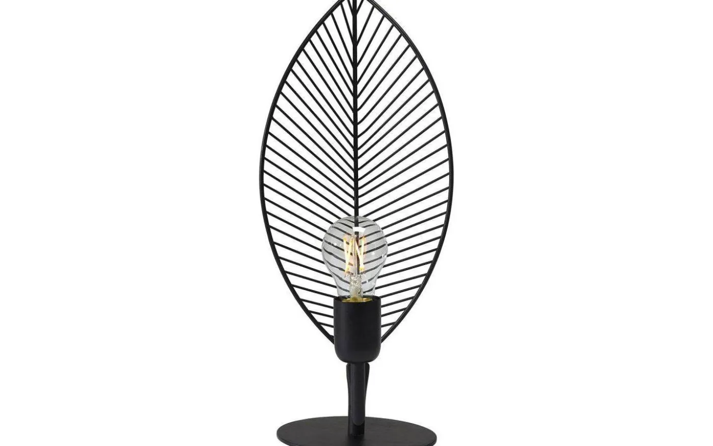 Elm Bordslampa 42cm Svart