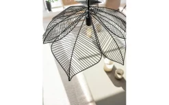 Elm Taklampa 70cm Svart