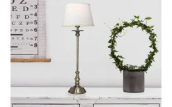 Elsa Lampfot 48cm Antik