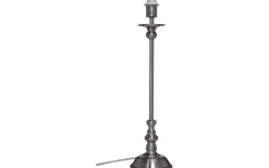 Elsa Lampfot 48cm Borstad Krom